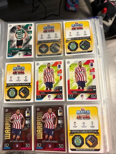football cards + binders (offers Welcome )