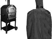 Pizza Oven Cover, Outdoor Camping Pizza Oven Protective Cover Heavy Duty Waterproof Weather Resistant Dust-Proof Grill Oven Cover