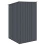 Garden Shed Anthracite 87x98x159 cm Galvanised Steel Image 3