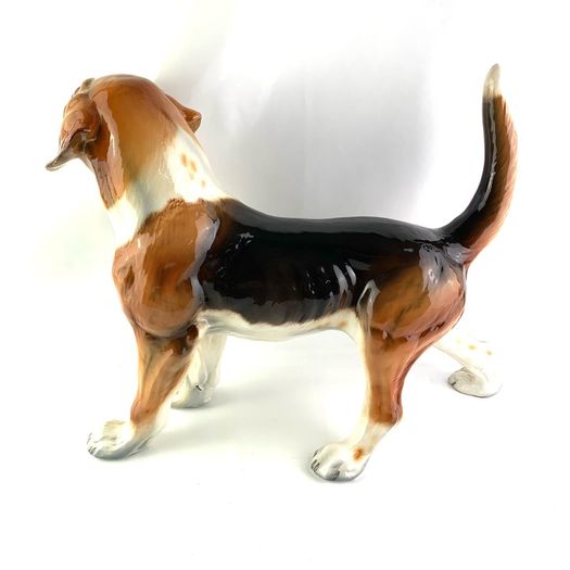 Vintage Giovanni Ronzan Beagle Figurine