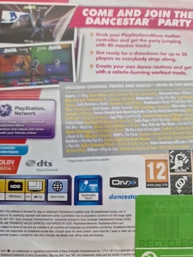 Dance Star Party PlayStation3 Ps3 Games Original