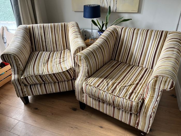 2 x armchairs