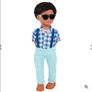 Our Generation Plaid & Preppy Boys Doll Outfit Image 5
