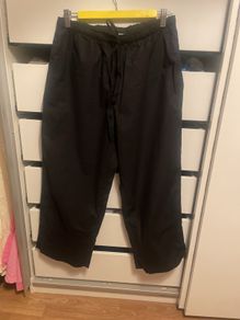 COS straight leg cotton trousers