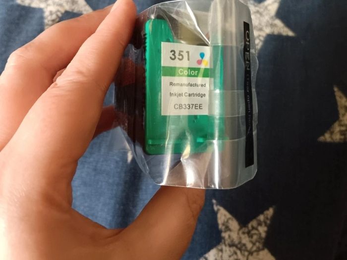 118ink.com 2 x Hewlett Packard HP Black 350 & 1 Colour 351 Refurbished Refill Ink Cartridges.