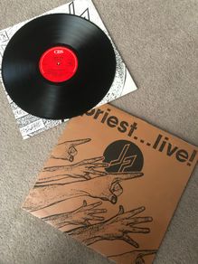 Judas Priest Priest Live 1987 Double Vinyl Album Metal