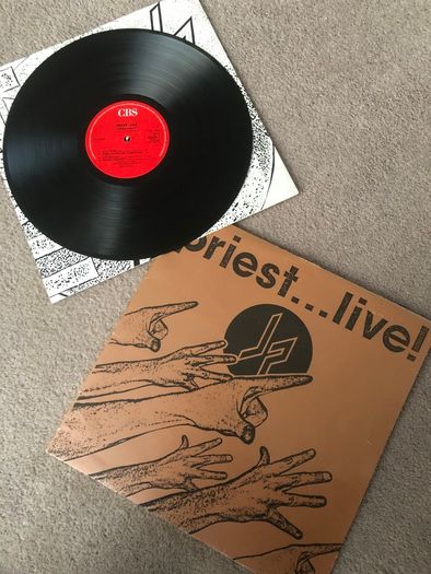 Judas Priest Priest Live 1987 Double Vinyl Album Metal