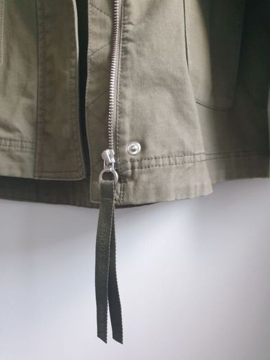 Khaki Green S.oliver Parka Size Large