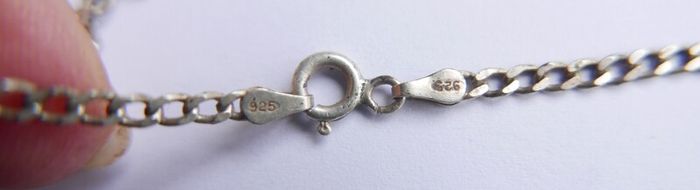 Vintage Sterling Silver 925 - 20 Inch  Curb Link Chain 6,4g