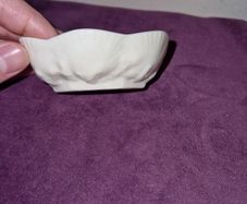 Belleek shell trinket bowl 6th mark