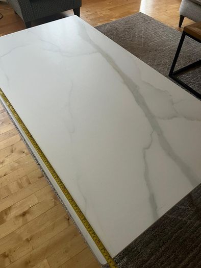 granite and quartz stone , luxury porcelain island just cut brand new 1485mm x 795