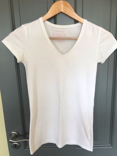 Pennys girls white shirt sleeved T-shirt size 6