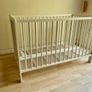 Ikea Gulliver baby cot and matress Image 3