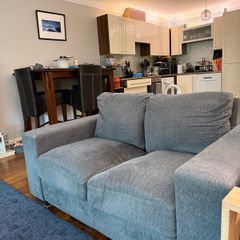 Two Grey Couches