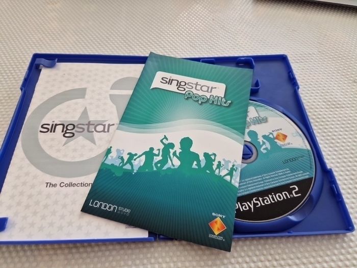 Singstar Pop Hits PlayStation2 Ps2 Games Original