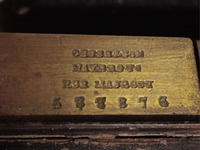 Chubb & Son Metal Safe Box  1827/1877