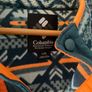 columbia teal and orange fleece Image 2