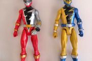 2 x Power Rangers Dino Fury Figures