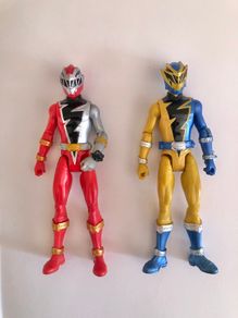 2 x Power Rangers Dino Fury Figures