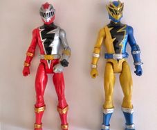 2 x Power Rangers Dino Fury Figures