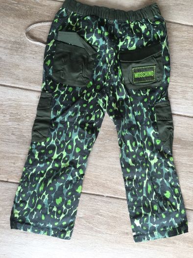 Moschino combats could be worn on a girl or boy