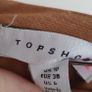 TOPSHOP multi splits midi skirt Sz 10 Image 7