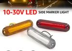 2pcs  LED Signal Light Strip, Red, Yellow, White Side Lights,