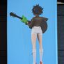 Superplastic x Gorillaz Noodle Song Machine Action Figure Image 5