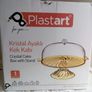 Large Plastic Cake Stand 30 CM With Lid Image 2
