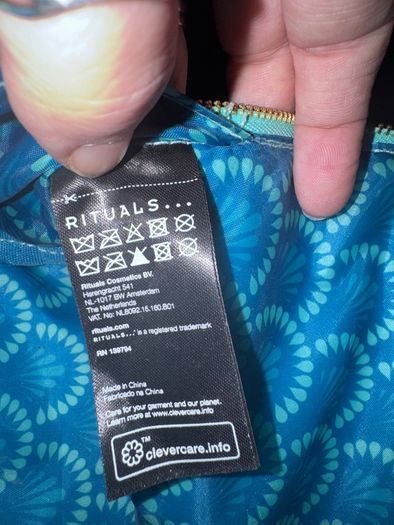 Rituals wash bag