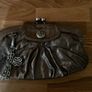 Silver metallic Mischa Barton Clutch Bag Image 2