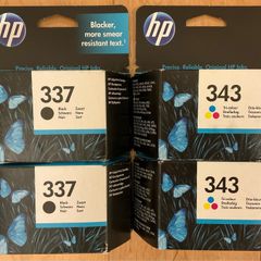 HP Printer ink 337 & 343