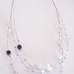 Fine Necklace with Beads