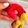 My Little Pony G4 Wedding Flower Fillies Apple Bloom approx. 7 cm. Used Please see photos Image 10