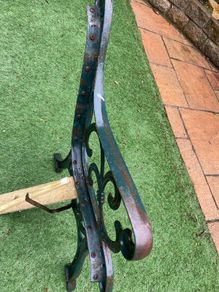 Garden bench ends