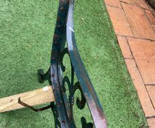 Garden bench ends