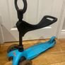 Mini micro scooter with storage seat and seat with obar Image 4