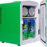 AZ Sprite 4L 6 Can Portable Cooler/Warmer, Compact Personal Travel Mini Fridge for Snacks Lunch Drinks Cosmetic, Includes 12V and AC Cords,Desk Accessory Image 5