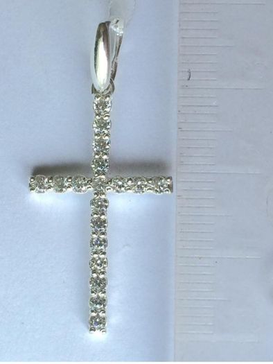 925 Sterling Silver Cross Pendant NEW