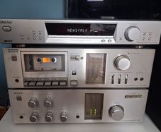sony 1979 vintage stereo and cassette