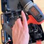 Hammer Drill Black+Decker 18V 2 Speed with 2 x 1.5Ah Batteries Image 8