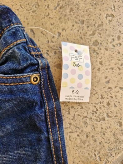 Baby denim jeans