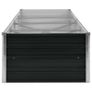 Garden Raised Bed Anthracite 320x80x45 cm Galvanised Steel Image 5