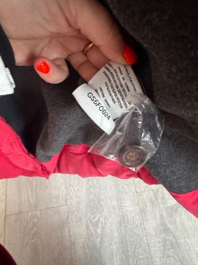 Superdry Red Hooded Gilet XL