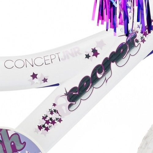 Concept Secret Girls Single Speed 16" White/Lilac