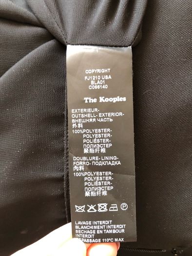 The Kooples black mini skirt - sz 12