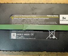 Original battery Kukirin G4, new type, 60V 20Ah, excellent condition