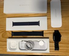 As New Apple Watch Series 10 46mm Jet Black & Metal Strap