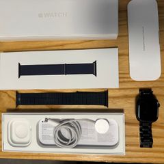 As New Apple Watch Series 10 46mm Jet Black & Metal Strap