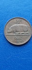1953 Irish Republic. Half Penny. Nice condition!